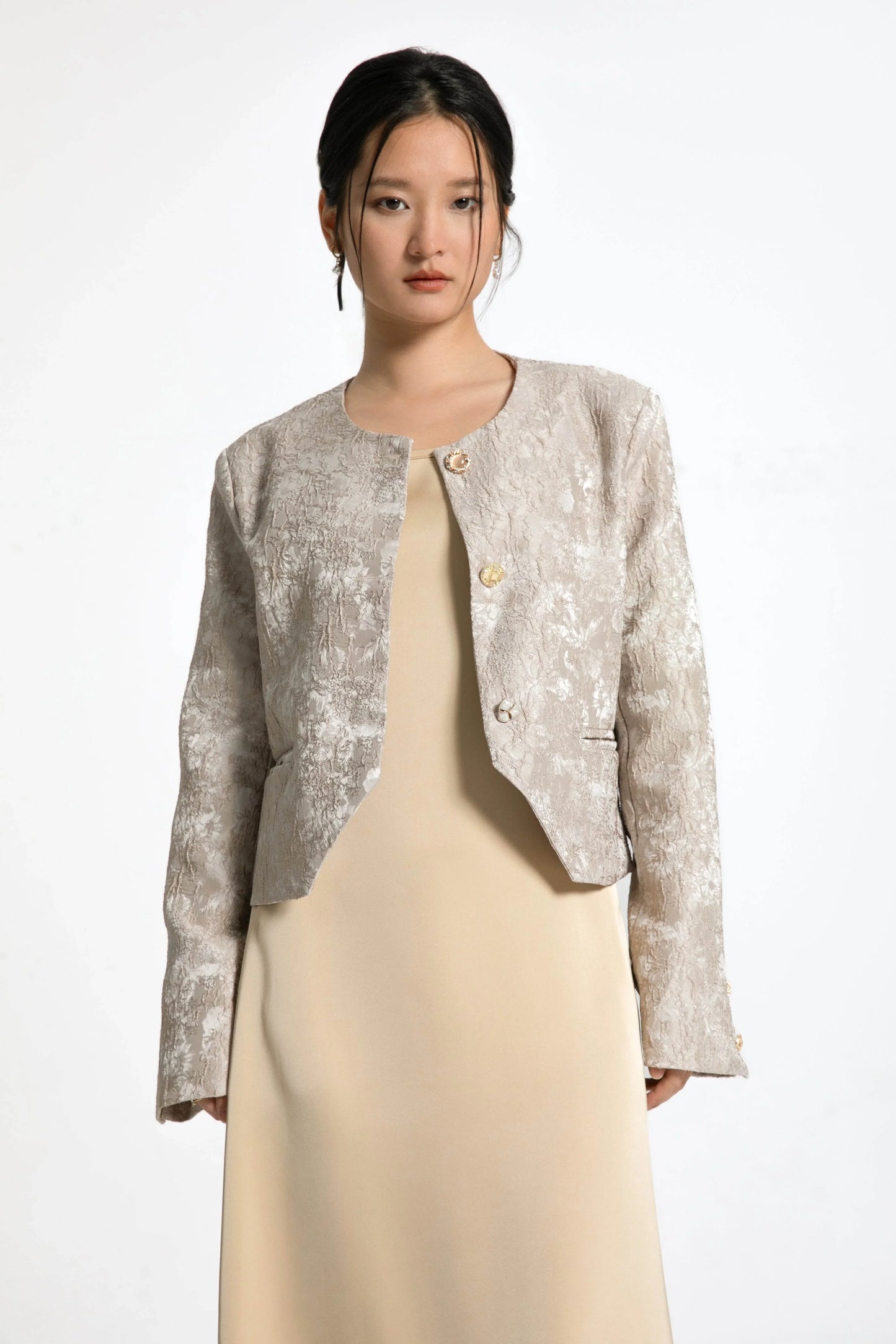 New Chinese Style Tang Jacket Set - Kate Yang