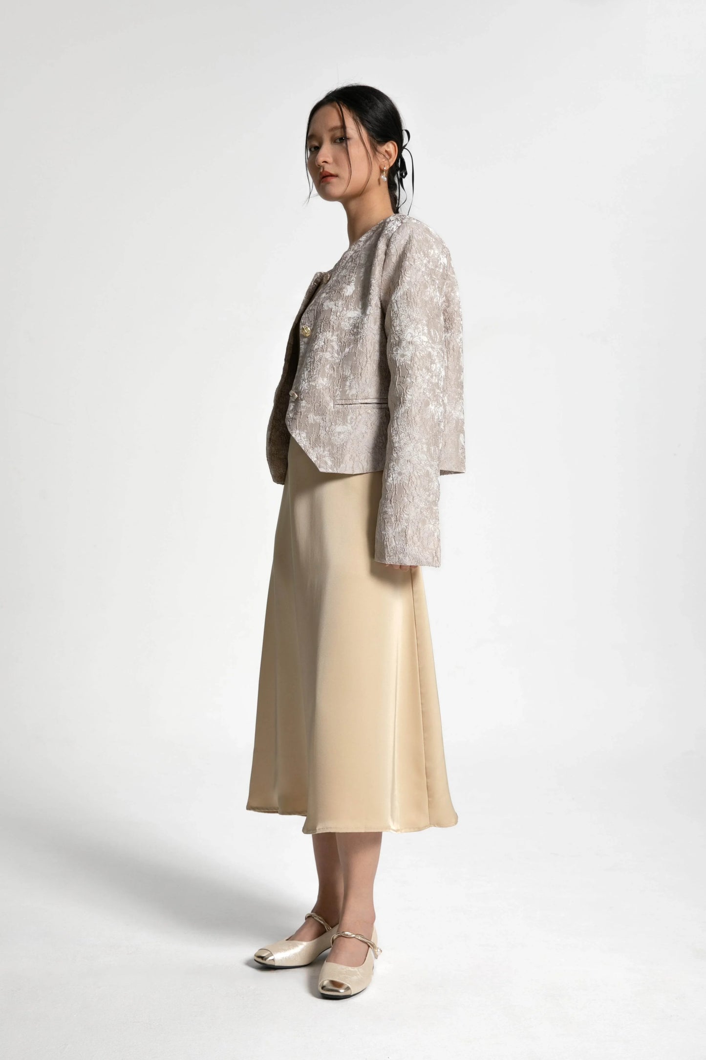 New Chinese Style Tang Jacket Set - Kate Yang